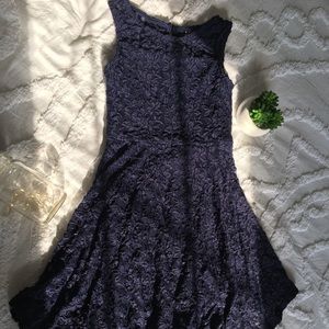 Girl’s Lilt Lace Navy Blue Dress (Size 8)